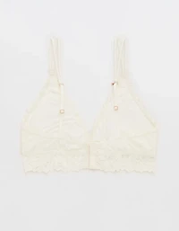 Show Off Rosey Lace Padded Plunge Bralette