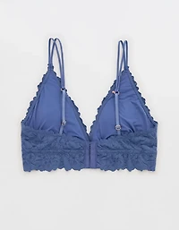 Show Off Rosey Lace Padded Plunge Bralette