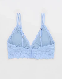 Show Off Rosey Lace Padded Plunge Bralette