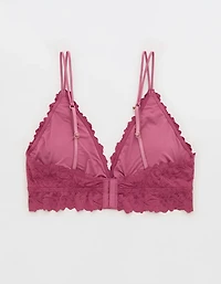 Show Off Rosey Lace Padded Plunge Bralette
