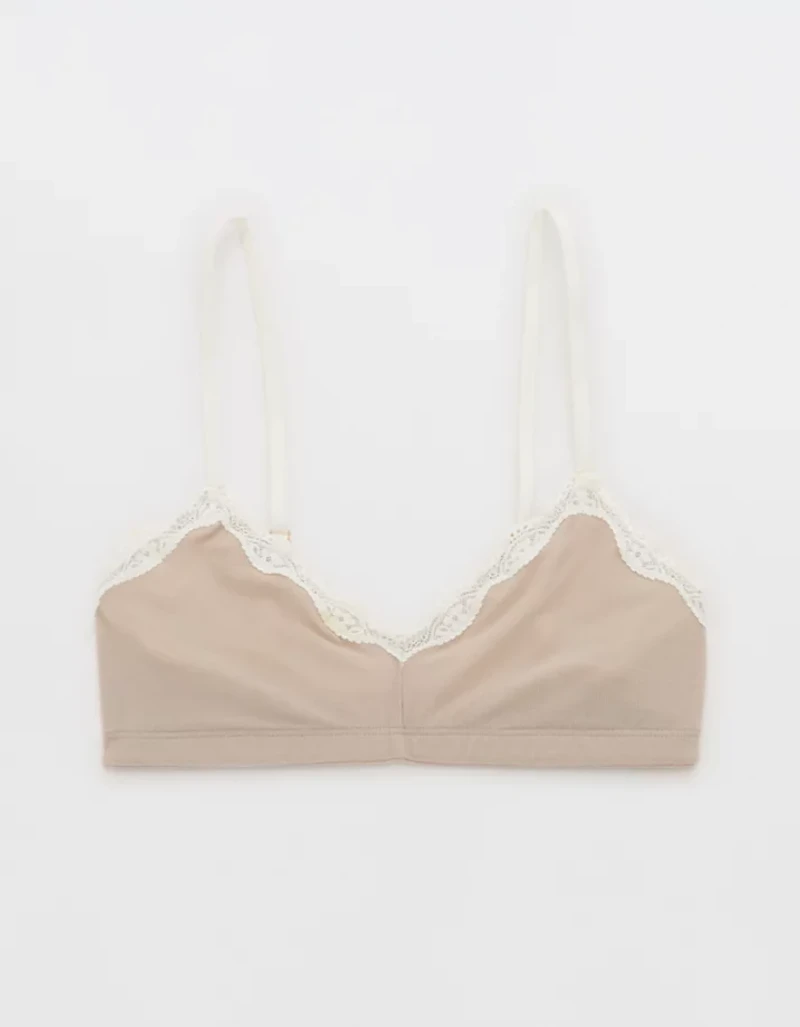 Show Off Mesh Triangle Bralette