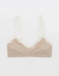 Show Off Mesh Triangle Bralette