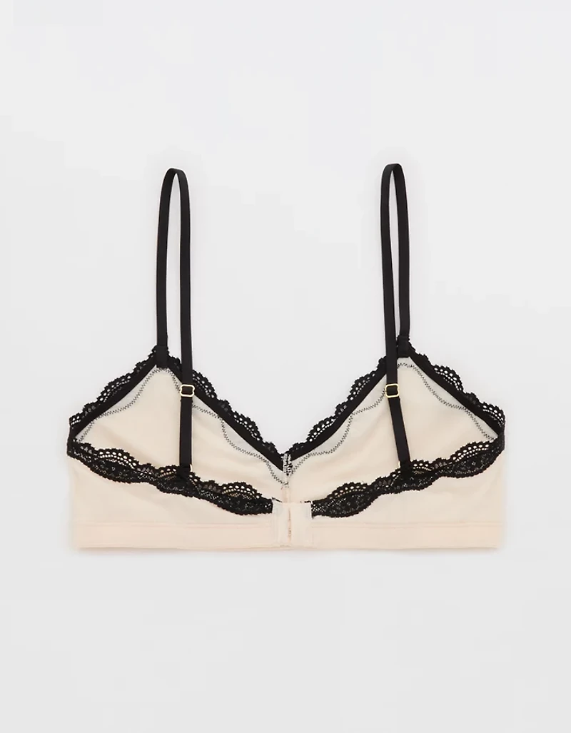 Show Off Mesh Triangle Bralette