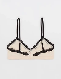 Show Off Mesh Triangle Bralette