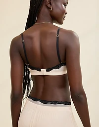Show Off Mesh Triangle Bralette