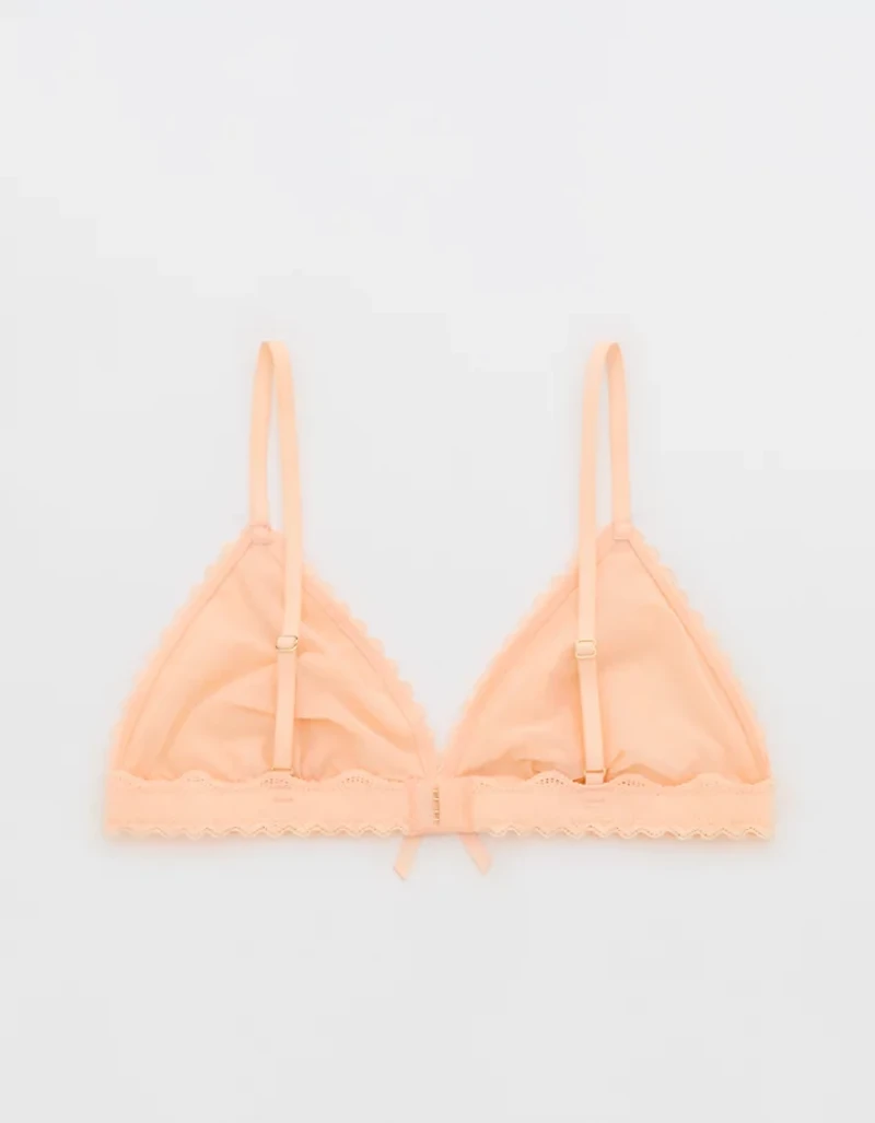 Show Off Feeling Femme Lace Triangle Bralette