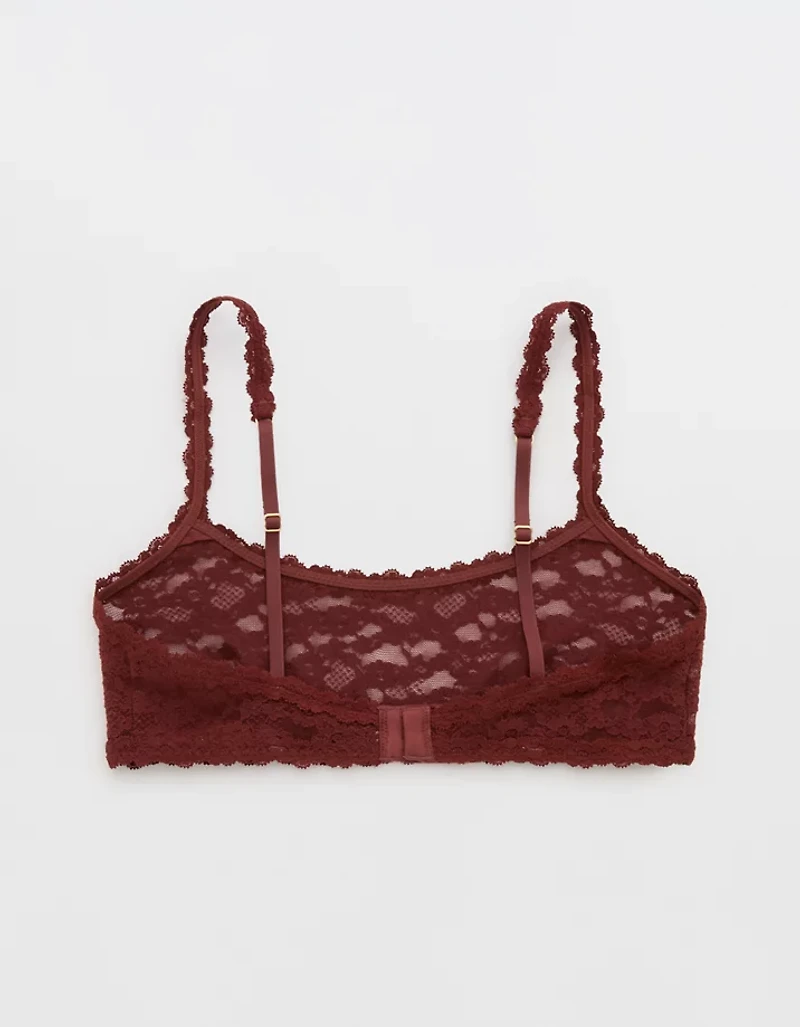 Show off Vintage Lace Scoop Bralette