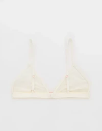 Show Off Heart Mesh Triangle Bralette