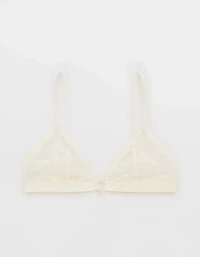 Show Off Heart Mesh Triangle Bralette
