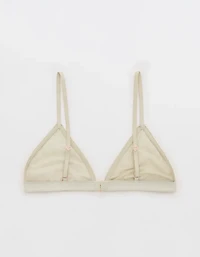 Show Off Heart Mesh Triangle Bralette