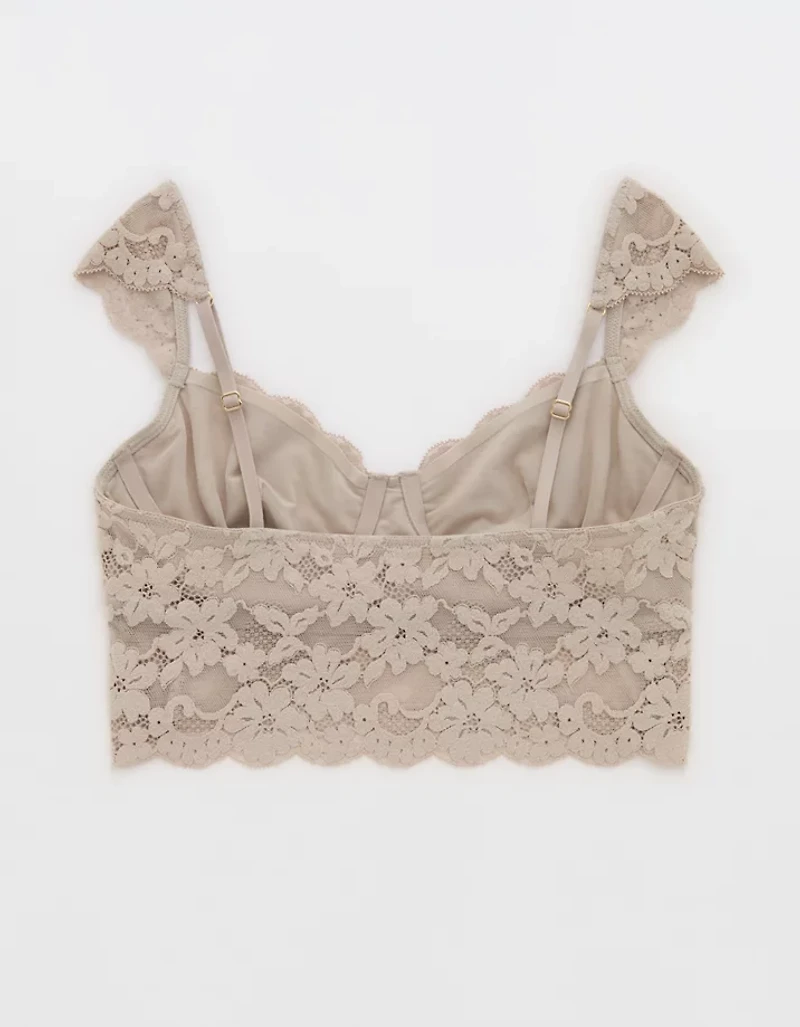 Show Off Chenille Lace Wireless Bralette