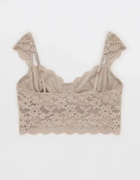 Show Off Chenille Lace Wireless Bralette