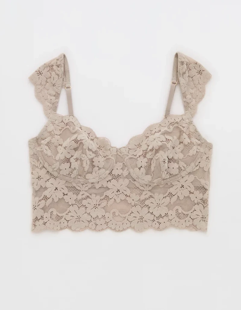 Show Off Chenille Lace Wireless Bralette