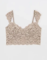 Show Off Chenille Lace Wireless Bralette