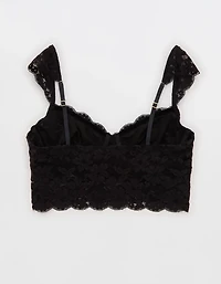 Show Off Chenille Lace Wireless Bralette