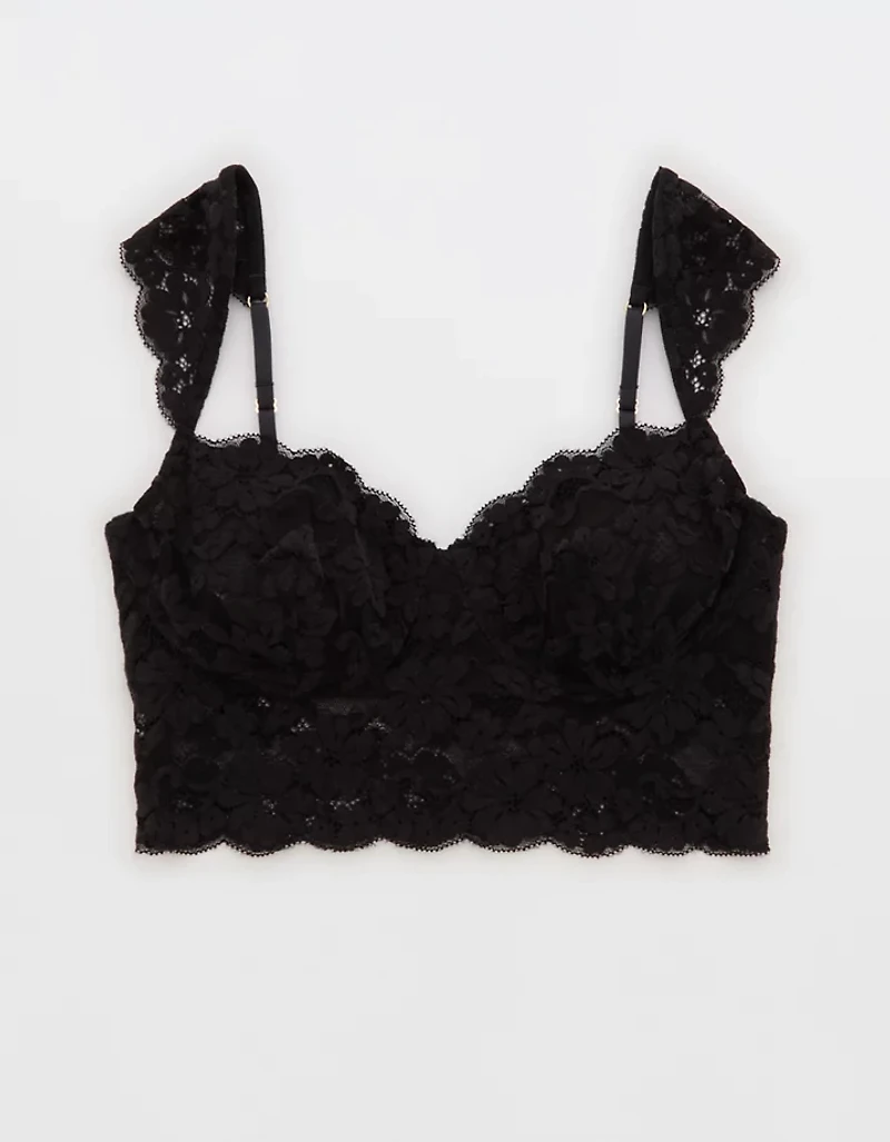 Show Off Chenille Lace Wireless Bralette