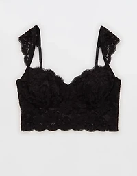 Show Off Chenille Lace Wireless Bralette