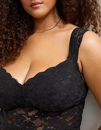 Show Off Chenille Lace Wireless Bralette