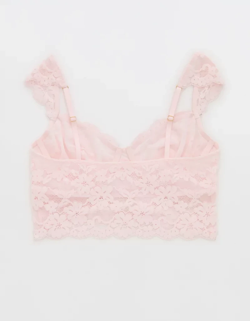 Show Off Chenille Lace Wireless Bralette