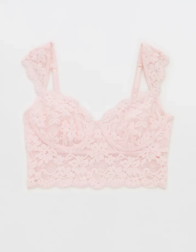 Show Off Chenille Lace Wireless Bralette