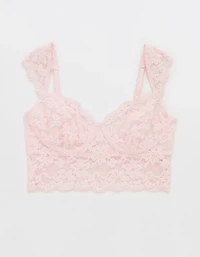 Show Off Chenille Lace Wireless Bralette