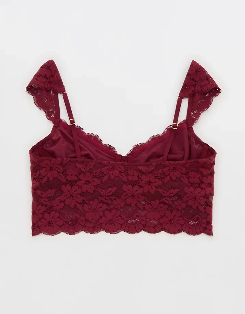 Show Off Chenille Lace Wireless Bralette