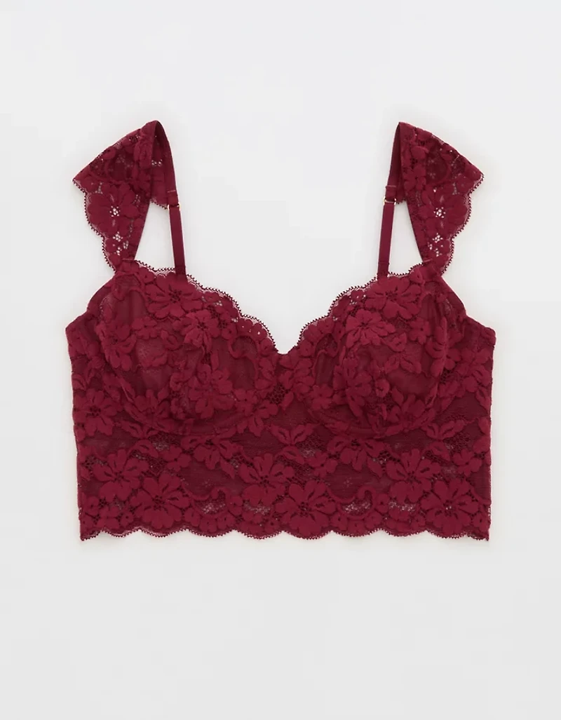 Show Off Chenille Lace Wireless Bralette