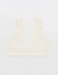 Show Off Daisy Mesh Plunge Bralette