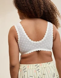 Show Off Daisy Mesh Plunge Bralette