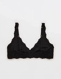 Show Off Zebra Lace Scoop Bralette