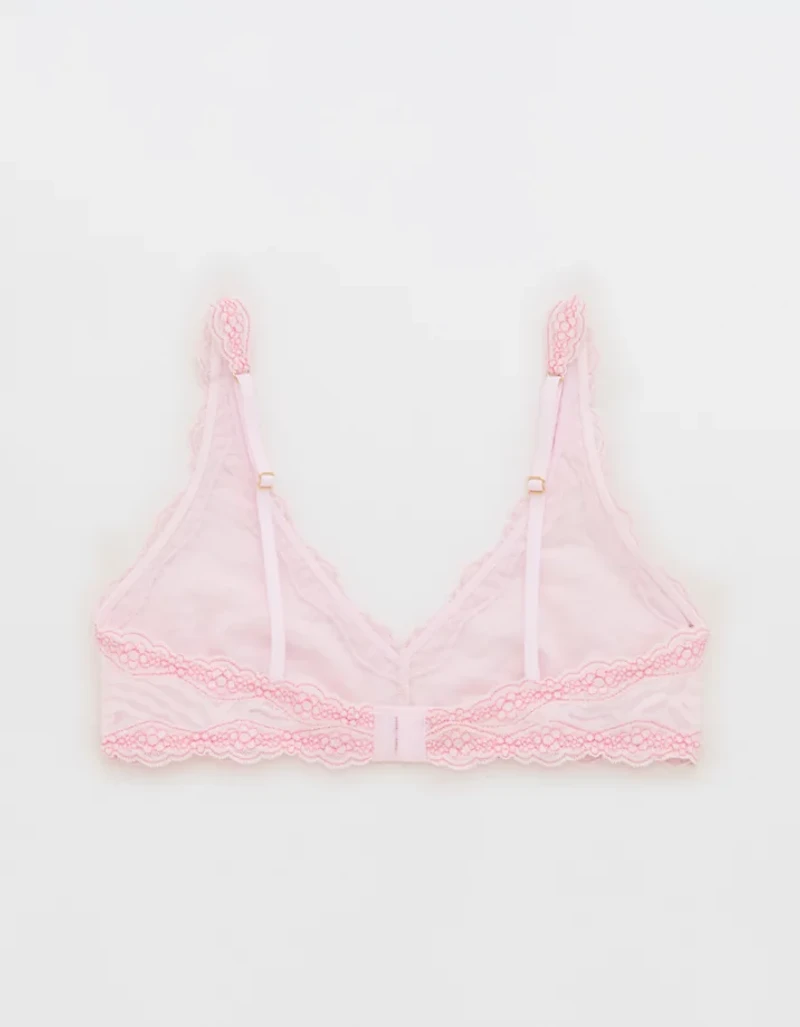 Show Off Zebra Lace Scoop Bralette
