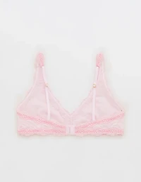 Show Off Zebra Lace Scoop Bralette