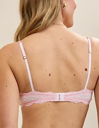 Show Off Zebra Lace Scoop Bralette