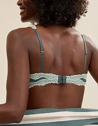 Show Off Zebra Lace Scoop Bralette
