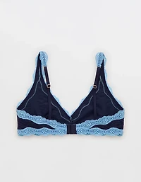 Show Off Zebra Lace Scoop Bralette