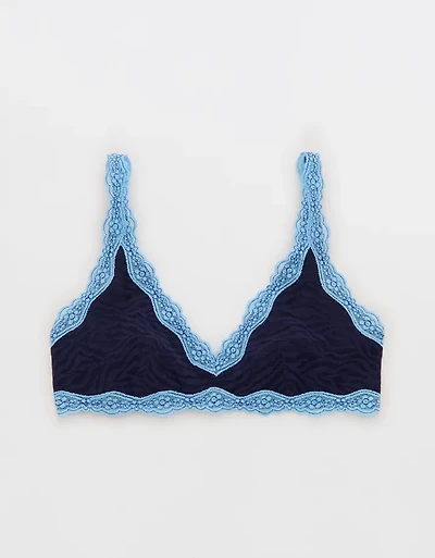 Show Off Zebra Lace Scoop Bralette