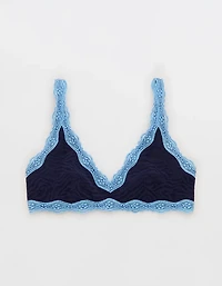 Show Off Zebra Lace Scoop Bralette