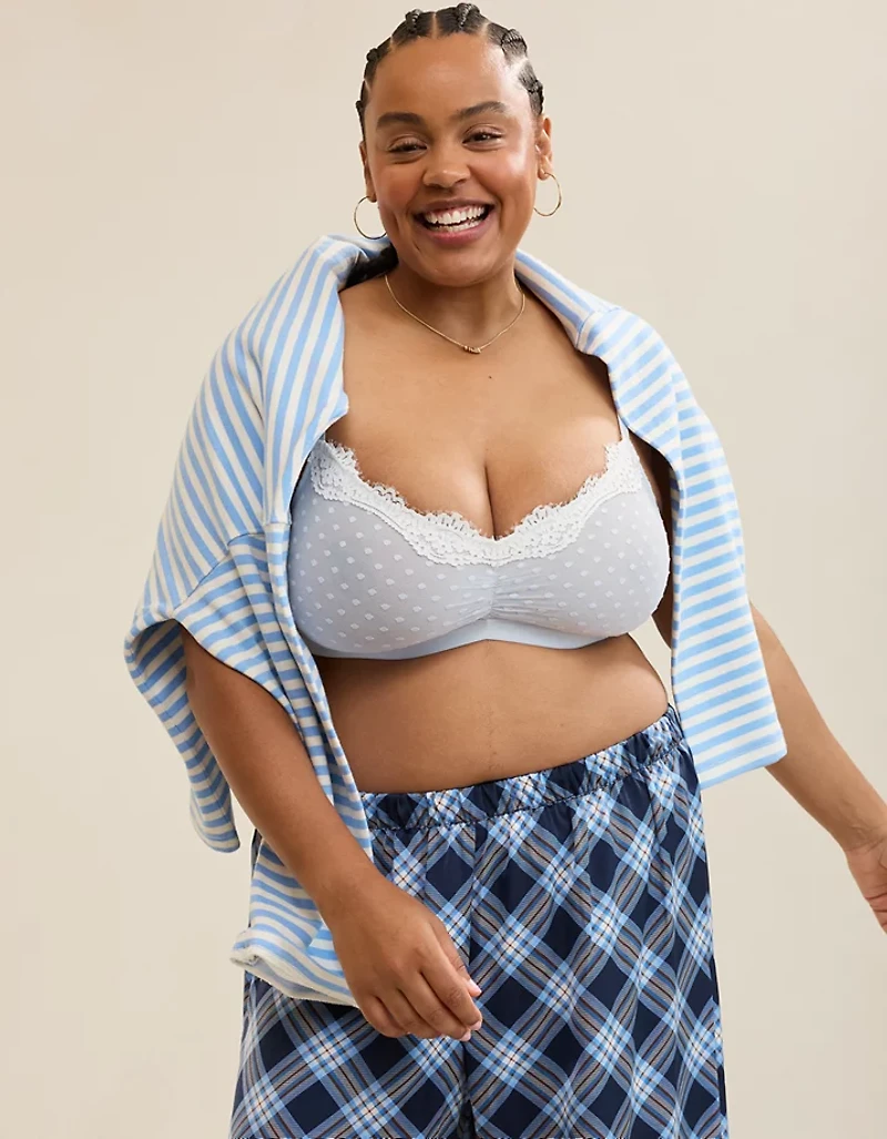 Show Off Sheer Happiness Lace Bralette