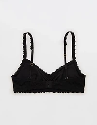 Show Off Rosey Lace Padded Scoop Bralette