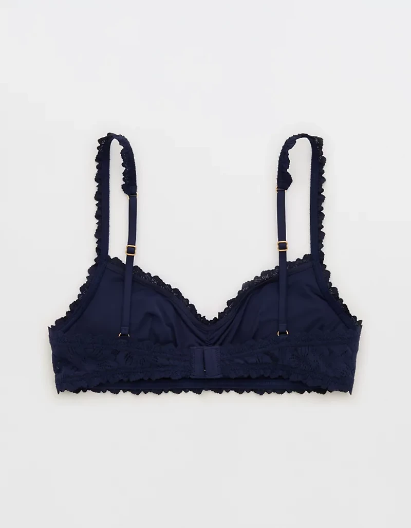 Show Off Rosey Lace Padded Scoop Bralette