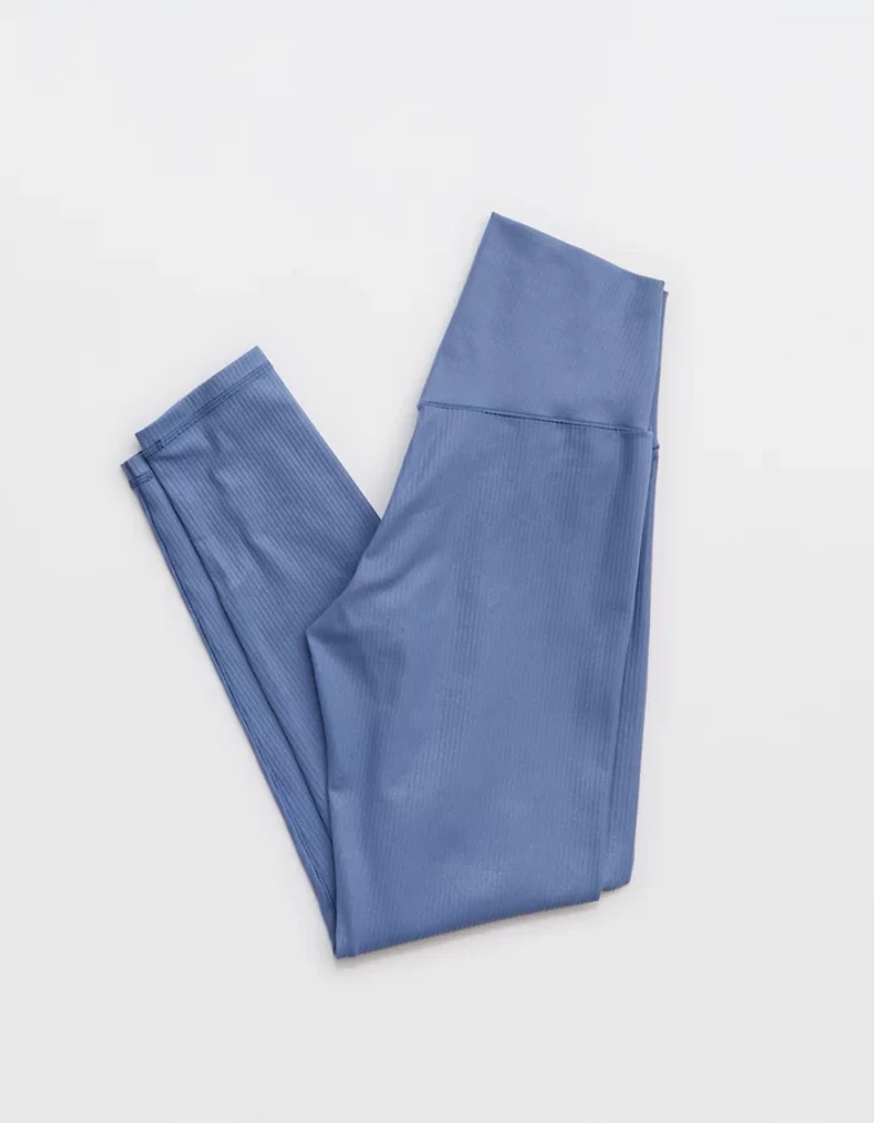 OFFLINE By Aerie Real Me XTRA Rib Foil Legging