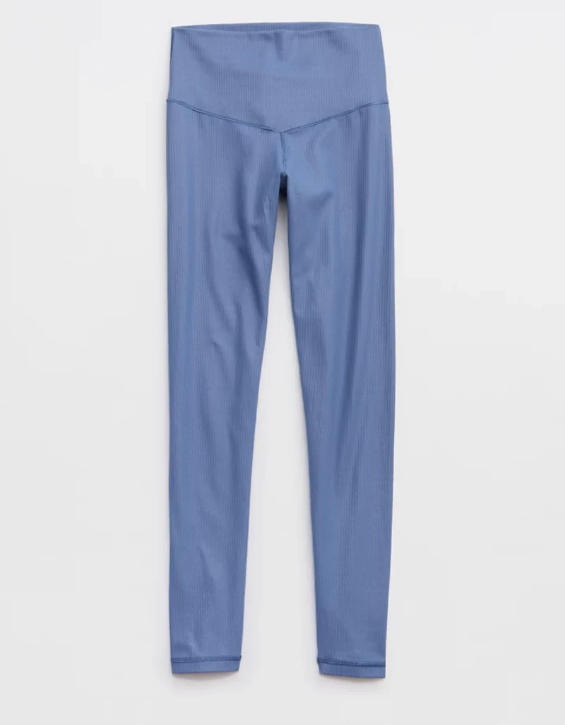 OFFLINE By Aerie Real Me XTRA Rib Foil Legging