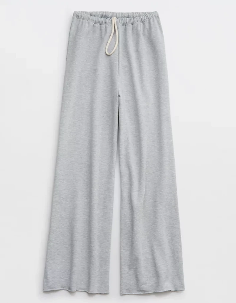 OFFLINE By Aerie OTT Fleece Super Wide Leg Pant
