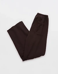 OFFLINE By Aerie OTT Fleece Super Wide Leg Pant