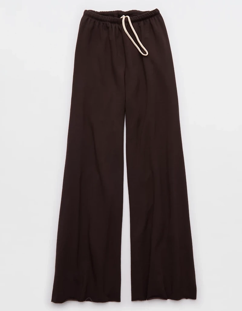 OFFLINE By Aerie OTT Fleece Super Wide Leg Pant