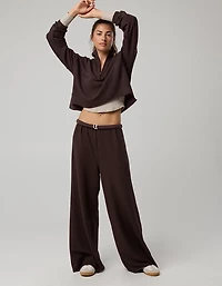 OFFLINE By Aerie OTT Fleece Super Wide Leg Pant