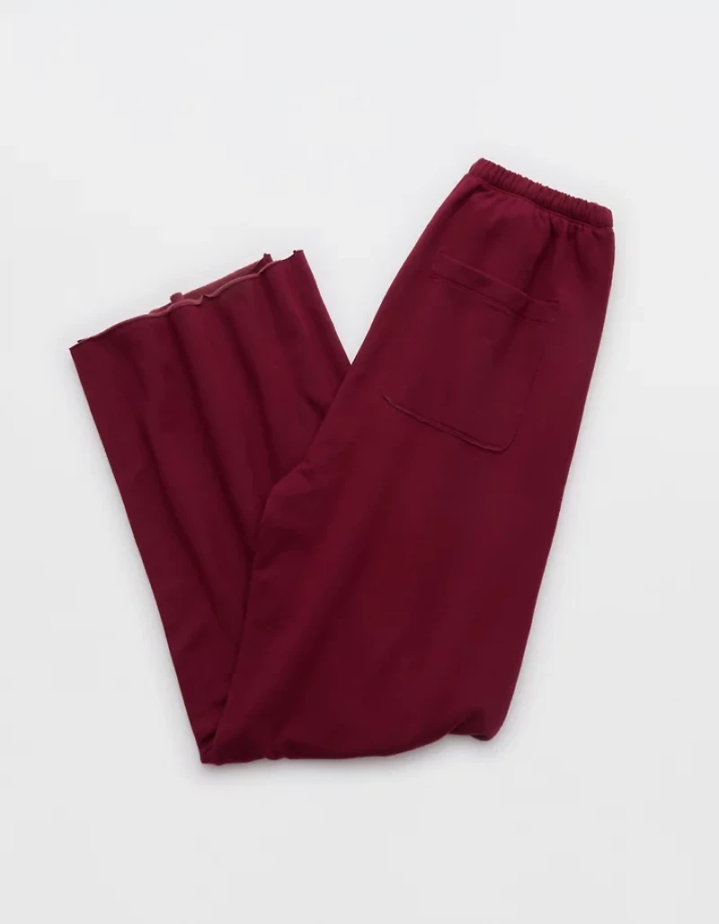 OFFLINE By Aerie OTT Fleece Super Wide Leg Pant