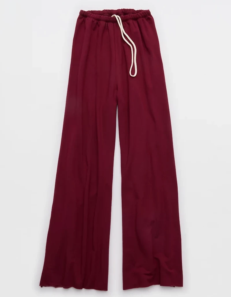 OFFLINE By Aerie OTT Fleece Super Wide Leg Pant
