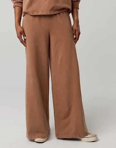 OFFLINE By Aerie OG Cotton Super Wide Leg Pant