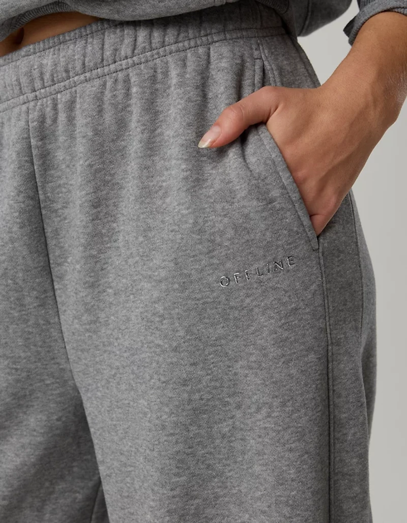 OFFLINE By Aerie Cloud Fleece Baggy Trouser